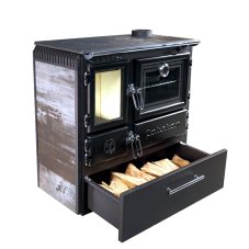 CALISKAN Sporák na tuhá paliva BŘÍZA CERAMIC