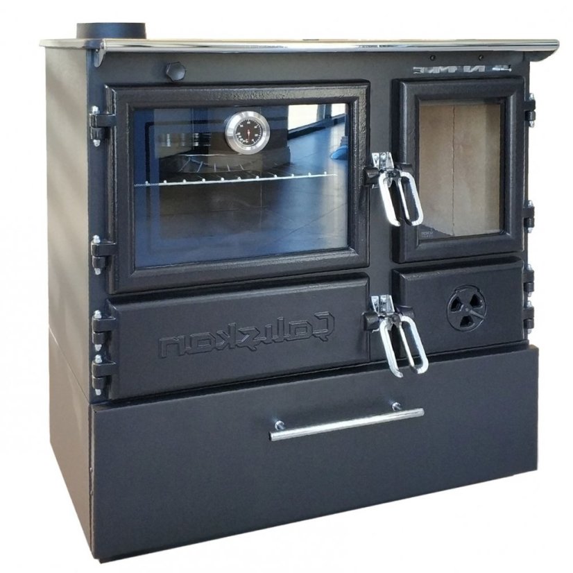 CALISKAN Sporák na tuhá paliva GURMET-BOX L - černý