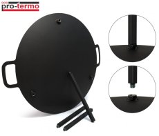 PRO-TERMO Grilovací plát střední - INOX