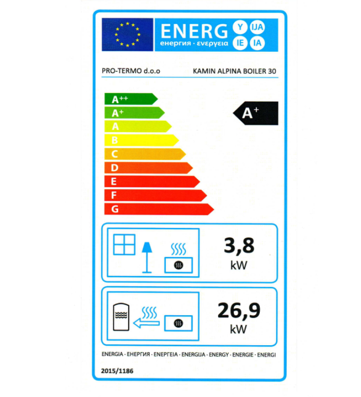 PRO-TERMO ALPINA BOILER 30KW - bílá