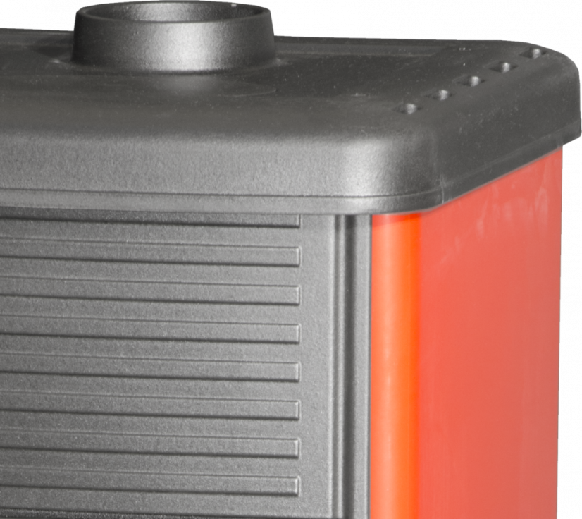 PLAMEN Litinová krbová kamna MAESTRAL N - červená