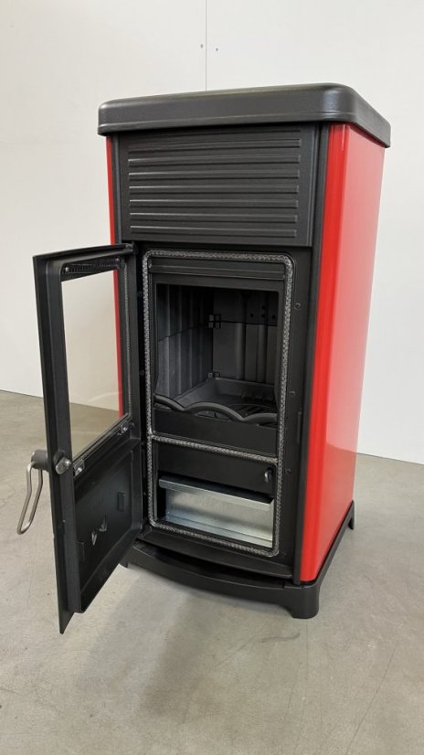 PLAMEN Litinová krbová kamna MAESTRAL N - červená