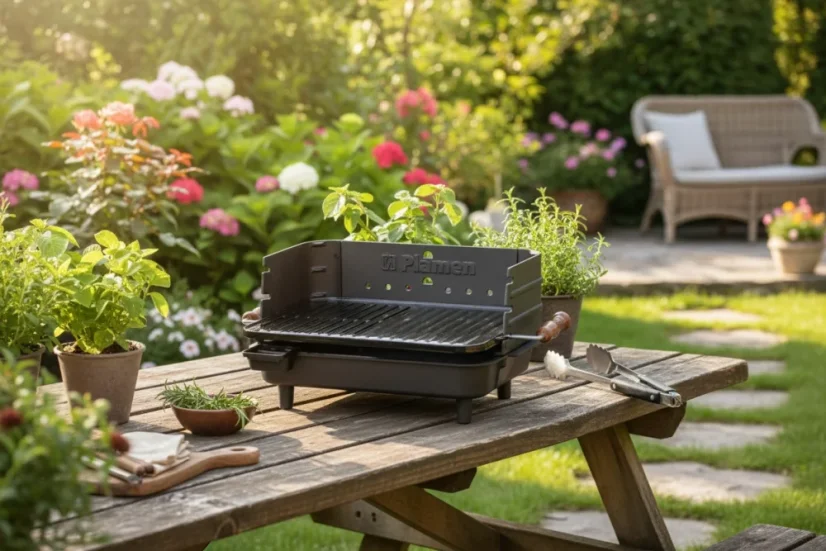 PLAMEN Celolitinový gril BARBECUE