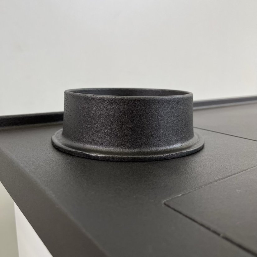 PLAMEN Sporák na tuhá paliva SLAVONAC N - P bílý