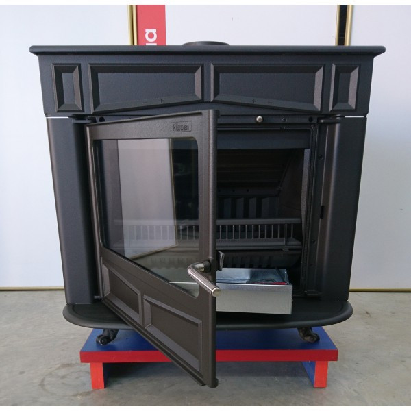 PLAMEN Litinová krbová kamna GLAS FRANKLIN - černá