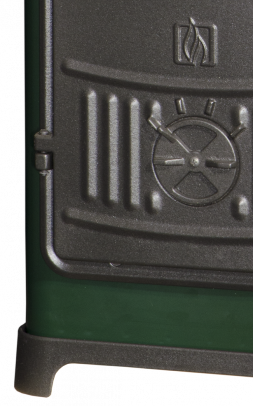 PLAMEN Litinová krbová kamna DORA 10 N - zelená