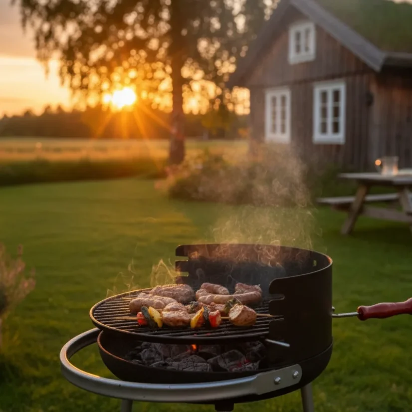 PLAMEN Litinový gril  BARBECUE - 50 cm