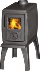 PLAMEN Litinová krbová kamna TRENK - černá