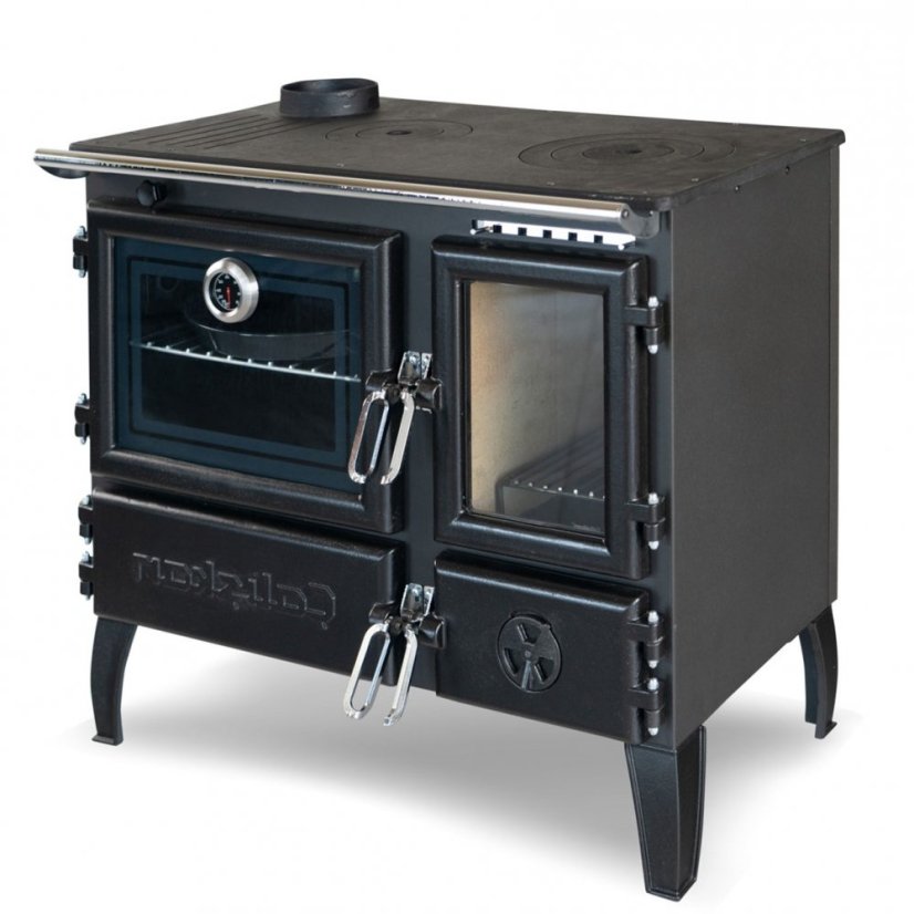 CALISKAN Sporák na tuhá paliva GURMET L - černý