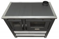 PRO-TERMO Sporák na tuhá paliva PANONIA P - inox
