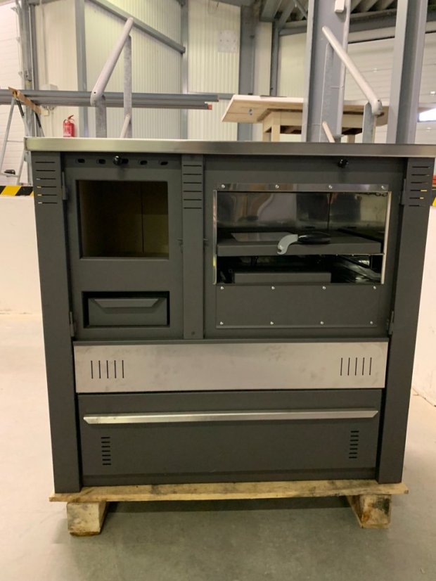 PRO-TERMO Sporák na tuhá paliva PANONIA P - inox