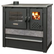 PRO-TERMO Sporák na tuhá paliva PANONIA - L šedý