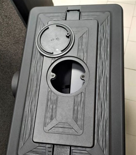 PLAMEN Litinová krbová kamna TENA N - černá