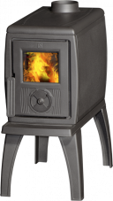 PLAMEN Litinová krbová kamna TRENK - černá