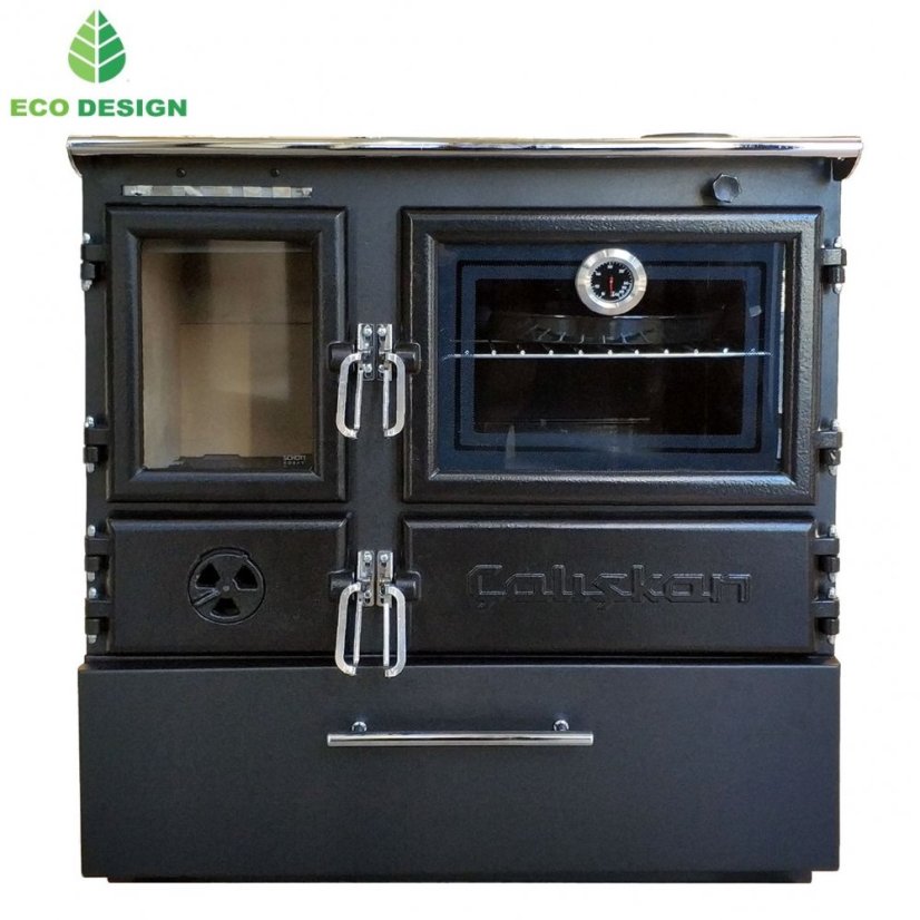 CALISKAN Sporák na tuhá paliva GURMET-BOX P - černý