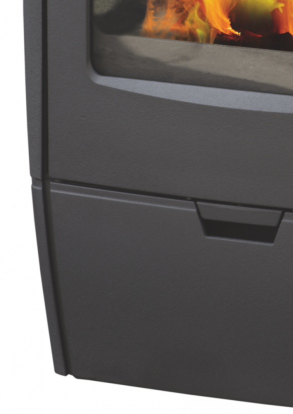 PLAMEN Litinová krbová kamna ALBERTO - černá