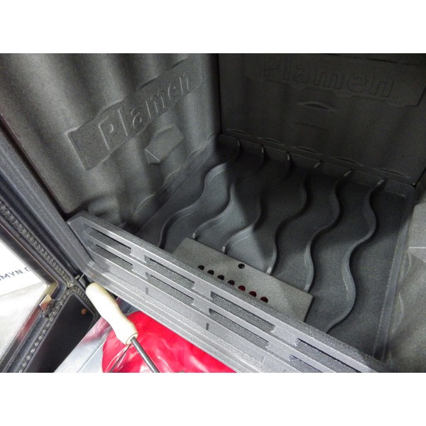 PLAMEN Litinová krbová kamna LAGUNA - červená