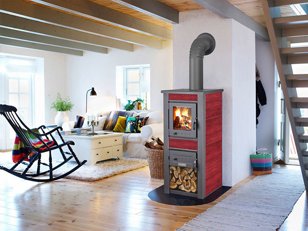 PRO-TERMO ALPINA BOILER 30KW - červená