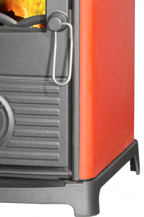 PLAMEN Litinová krbová kamna MAESTRAL N - červená