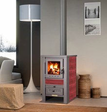 PRO-TERMO Krbová kamna NOVA G - červená