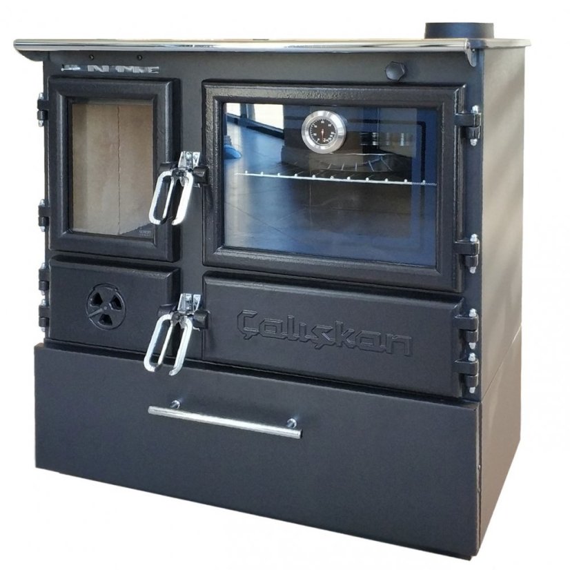 CALISKAN Sporák na tuhá paliva GURMET-BOX P - černý