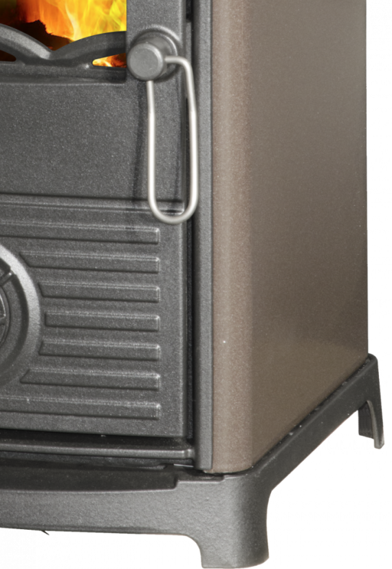 PLAMEN Litinová krbová kamna MAESTRAL N - hnědá