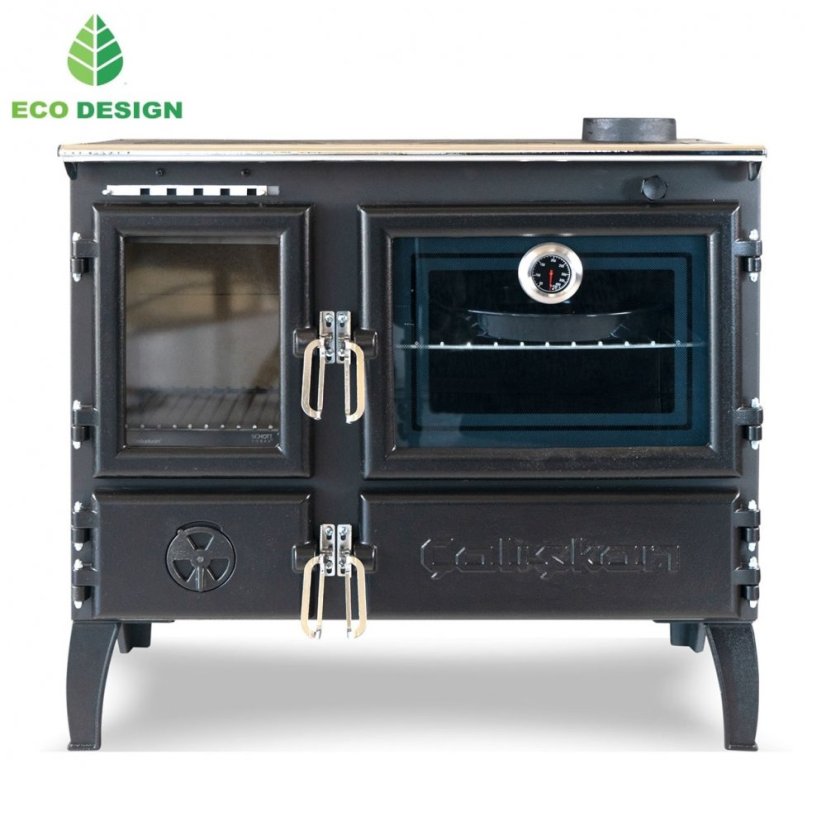 CALISKAN Sporák na tuhá paliva GURMET P - černý