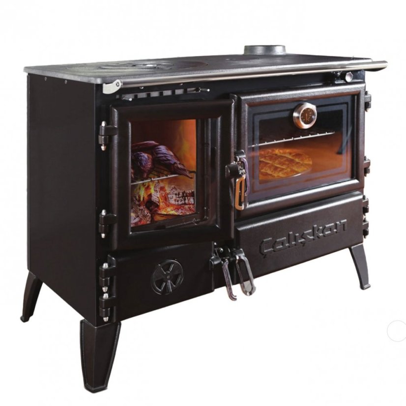 CALISKAN Sporák na tuhá paliva GURMET P - černý