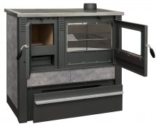 PRO-TERMO Sporák na tuhá paliva PANONIA - P šedý