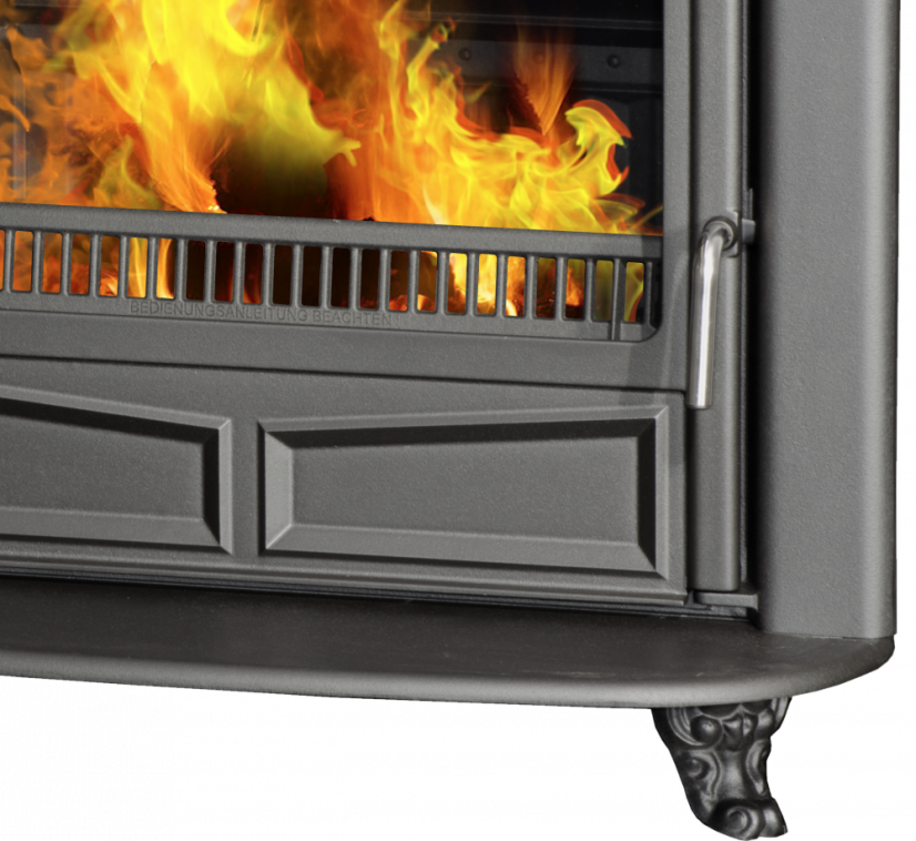 PLAMEN Litinová krbová kamna GLAS FRANKLIN - černá