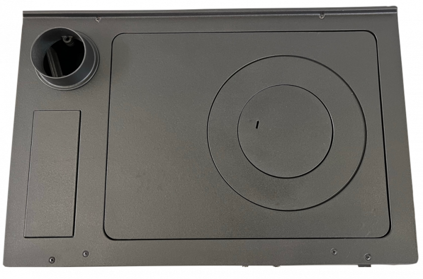 PLAMEN Sporák na tuhá paliva SLAVONAC N - P bílý