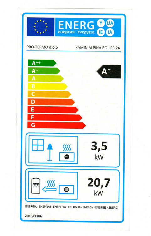 PRO-TERMO ALPINA BOILER 24KW - šedá