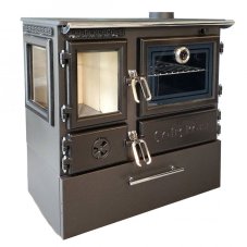 CALISKAN Sporák na tuhá paliva GURMET 3D-BOX P - černý