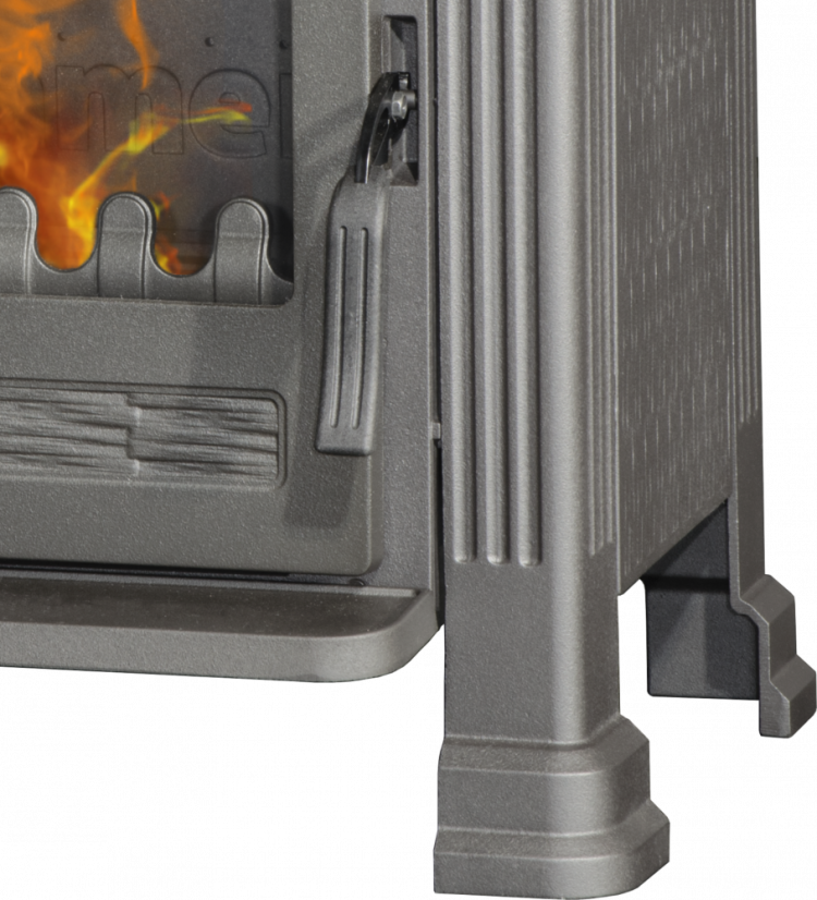 PLAMEN Litinová krbová kamna TENA TERMO - černá