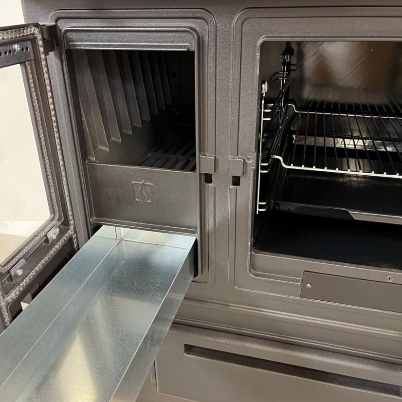 PLAMEN Sporák na tuhá paliva SLAVONAC N - P černý