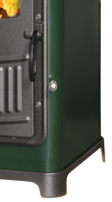PLAMEN Litinová krbová kamna DORA 10 N - zelená