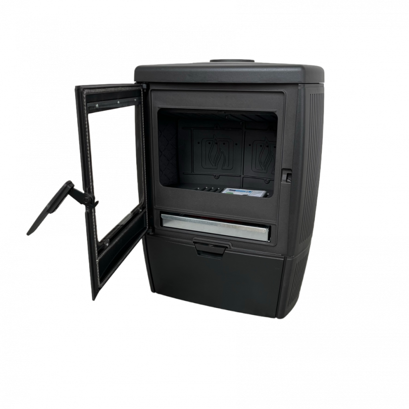 PLAMEN Litinová krbová kamna ALBERTO - černá