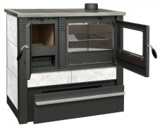 PRO-TERMO Sporák na tuhá paliva PANONIA - P bílý