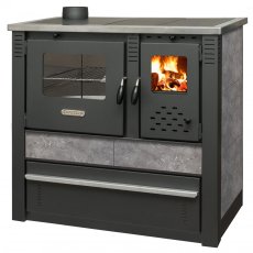 PRO-TERMO Sporák na tuhá paliva PANONIA - L šedý