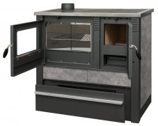 PRO-TERMO Sporák na tuhá paliva PANONIA - L šedý