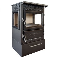 CALISKAN Krbová kamna UNA 3D-BOX - černá