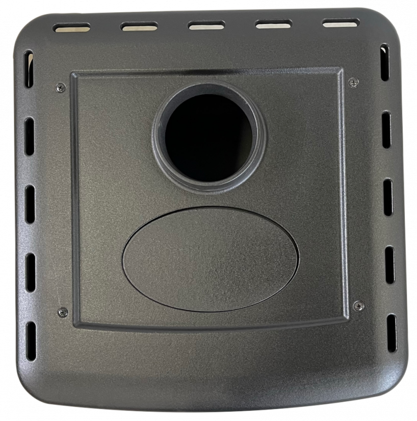 PLAMEN Litinová krbová kamna MAESTRAL N - červená