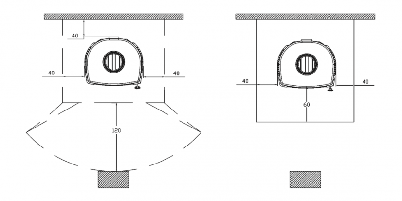 PLAMEN Litinová krbová kamna GALA - černá