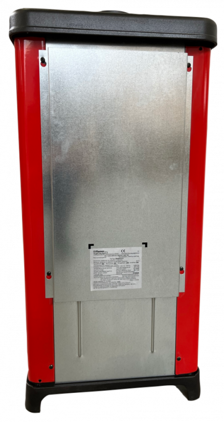 PLAMEN Litinová krbová kamna MAESTRAL N - červená