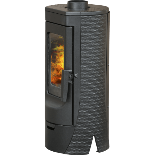 PLAMEN Litinová krbová kamna TARA - černá