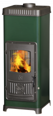 PLAMEN Litinová krbová kamna DORA 10 N - zelená
