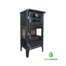 CALISKAN Krbová kamna SANA 3D - černá