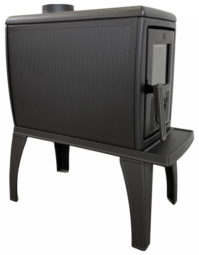 PLAMEN Litinová krbová kamna TRENK - černá