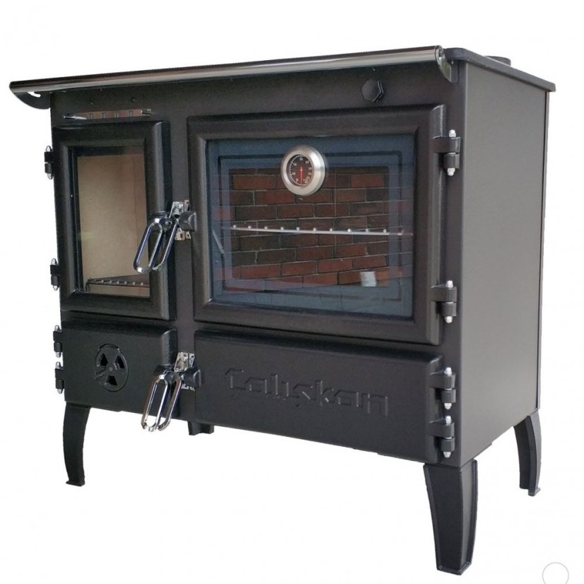 CALISKAN Sporák na tuhá paliva GURMET P - černý