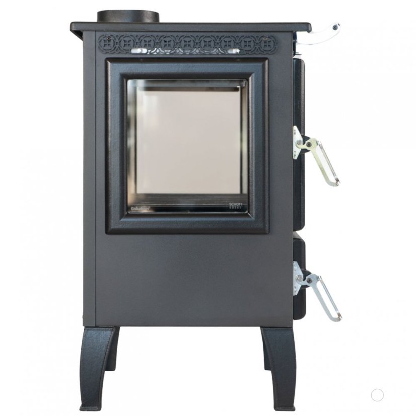 CALISKAN Krbová kamna TREMINI 3D - černá